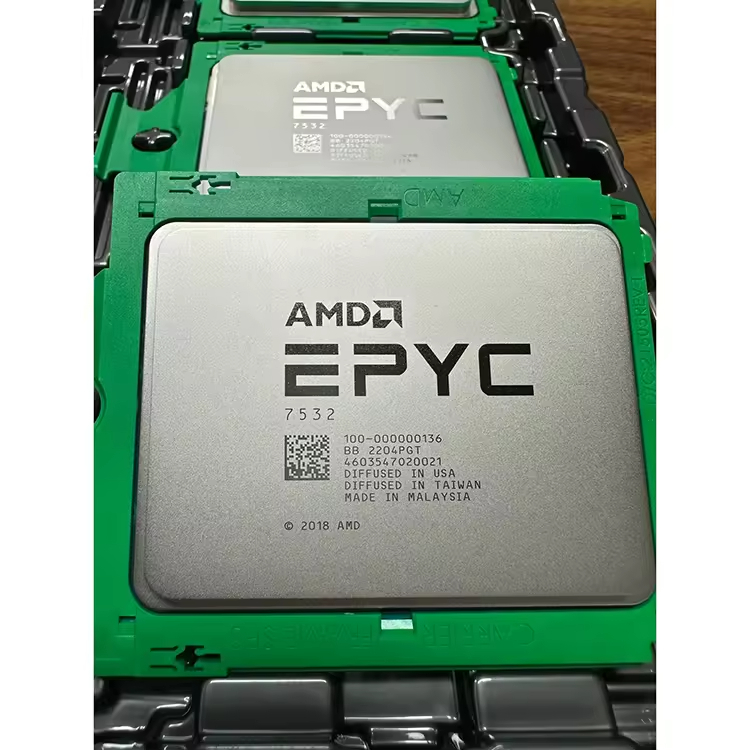  AMD EPYC 7532 32-Core Server CPU 2.4GHz SP3 Socket 280W TDP 